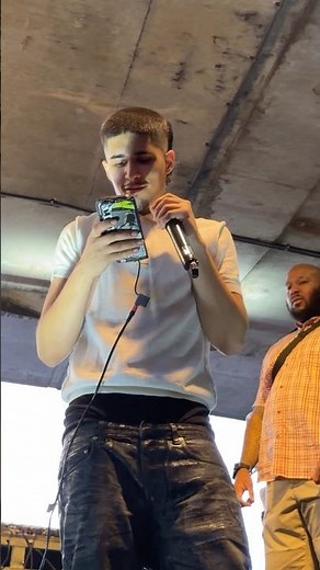 Fakemink performs at his album listening party #fakemink