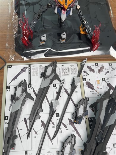 Bộ phụ kiện vua sói nét quá. #mohinh #babatoslupusrex #wolfmodel