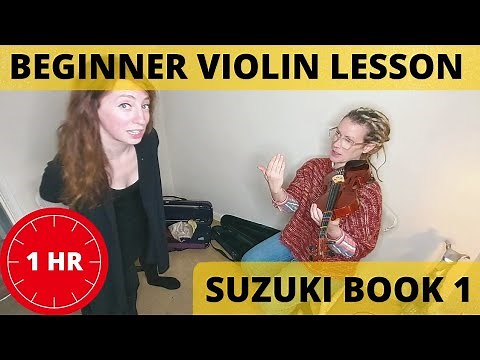 DETAILED | First Violin Lesson | Suzuki Violin School Volume 1