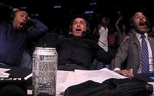 Where does the viral Joe Rogan, D.C., and Jon Anik meme come from? Throwback to the fight that made the UFC desk lose their mind