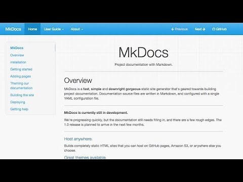 Install MkDocs in Ubuntu 22 LTS : Step-by-Step Installation Guide on Ubuntu 2024 | For Beginners