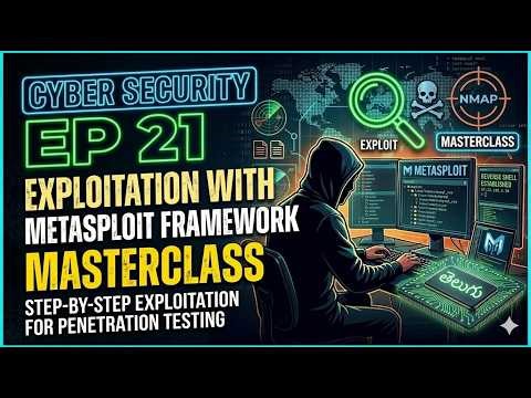 Learn Metasploit Framework 🚀 | Cyber Security Ep 21