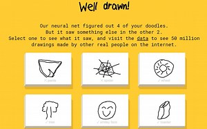 【Quick Draw 】Google AI 知道我在画什么吗？？？