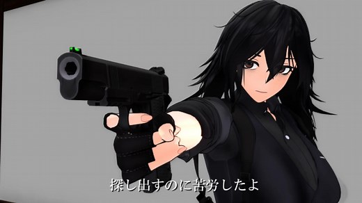 【MMD】ボサ髪のHitman
