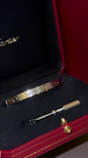 Cartier Love Bracelet Unboxing Experience: Luxury at 135M! 🥰😍