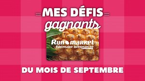 128 reactions · 11 shares | Découvrez LES DÉFIS GAGNANTS du mois de septembre  Cagnottez sur vos marques préférées 朗 A découvrir dès maintenant sur votre application Run market !  | Run market | Facebook