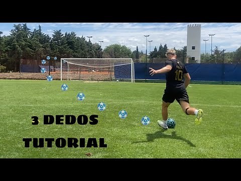 How to kick with the outside of your foot and score amazing goals!