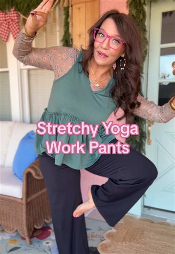 Comfortable Stretchy Yoga Work Pants for the Office