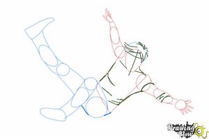 The Best 10 Sky Pose Person Falling Drawing