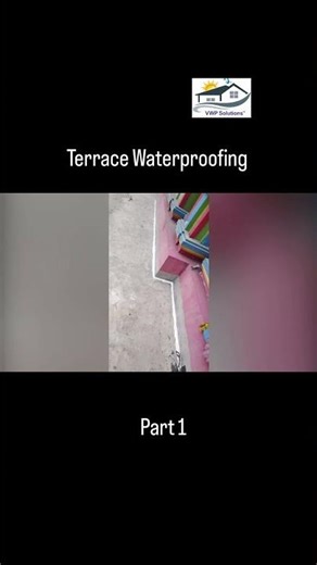Complete Terrace Waterproofing Process | Screed Removal to Final Protection #vwpsolutions