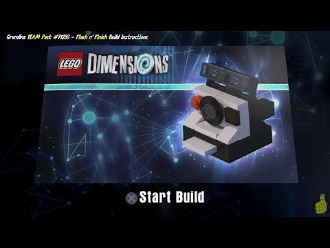 Lego Dimensions: Flash 'n' Finish / Build Instructions (Gremlins TEAM Pack #71256) - HTG
