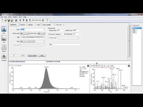 Xcalibur Software (Processing setup)