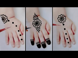 Stylish Baby Girl Mehndi Designs I Easy & Simple Mehndi Design | Kid's Mehndi Design | Mehndi
