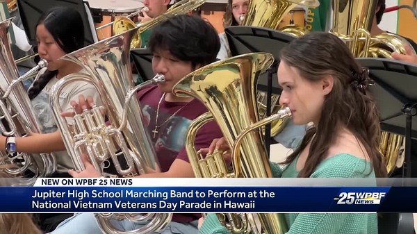 Jupiter marching band to head to Hawaii