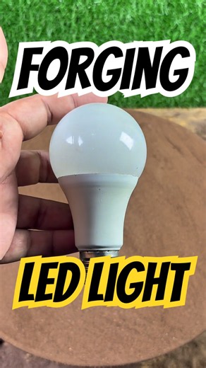 Turning a Lightbulb into Solid Brass 💡✨