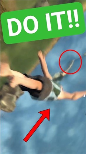 Brain Says No… Flip Diving Says Fly! 🤯 #flip #gaming #shorts #jump #water #summer #courage #fun