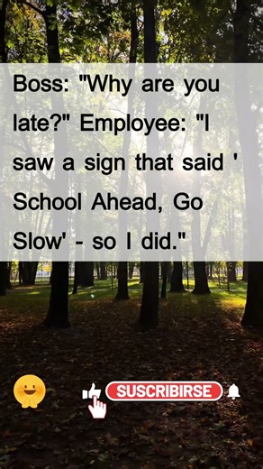 School Ahead Go Slow Joke | Late Excuse Office Humor #funny #humor #relatablehumor