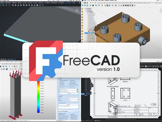 Free open-source 3D modelling program gets major usability improvements in FreeCAD 1.0 release