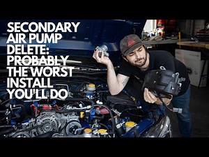 Deleting the Secondary Air Pump From the STI