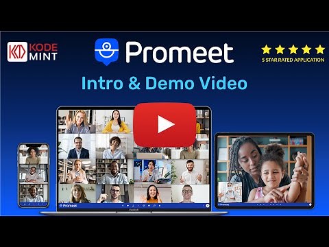 Promeet by Kodemint - App Introduction & Demo - Virtual Meeting & Webinar App For Professional