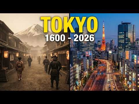 The Entire History of TOKYO in 5 Minutes.