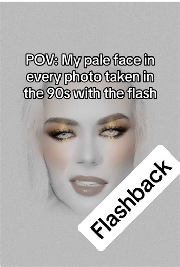 Getting those photos developed to see my face flash back at the room. The struggle was real. Eyebrows, lashes & a pair of lips #madewithmud #genx #1990s #flash