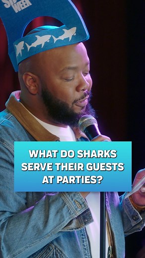 Don't miss #SharkWeek on @discovery starting Sunday, July 20! It's the best time to bring out your "Shark- uterie" board 😏 🦈 | TBS Network