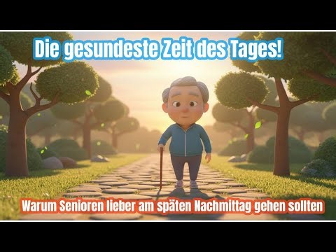 Warum Senioren lieber am späten Nachmittag gehen sollten – Die gesundeste Zeit des Tages!