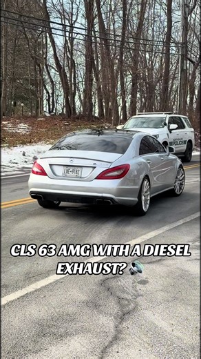 CLS 63 AMG with a diesel exhaust?? 😮‍💨🔥 I’m not 100% sure so let me know in the comments 😅 Back when Mercedes-Benz and AMG were still cool among car enthusiasts. Underrated luxury sports sedan. #amg #cls63 #carsound #carsoftiktok #fyp