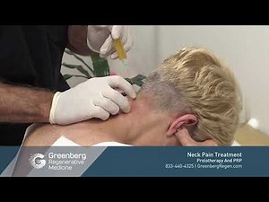 Neck Pain Treatment With Prolotherapy And PRP