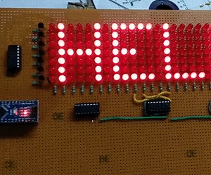 DIY LED Dot Matrix Scrolling Display Using Arduino