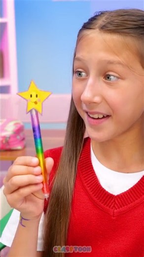 🖊️ Make EASY DIY rainbow pen with me! 🌈 #DIY #Shorts
