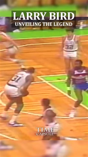 Larry Bird: Unveiling the Legend 🙌🏼🏀 | Amazing Time Capsule