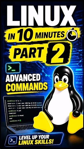 The first 2 Linux commands everyone must know 🚀 #hackprotech #operatingsystem #linux