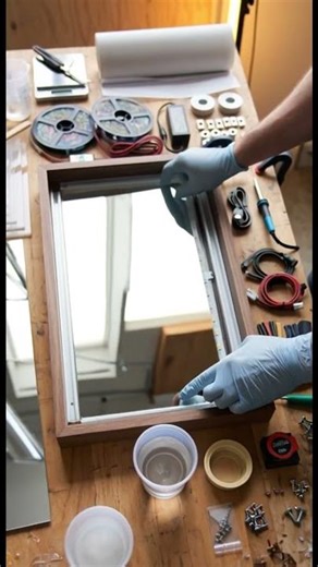 Resin Infinity Light Table