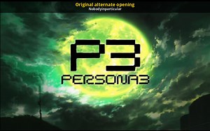 Original alternate opening Mod for Persona 3 FES | P3FES Mods