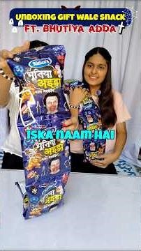 Opening 10 Bhutiya Adda gift snacks Packets! SO MANY GIFTS! ✨
