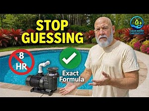 How Long Should You Run Your Pool Pump? (Most People Get This Wrong)