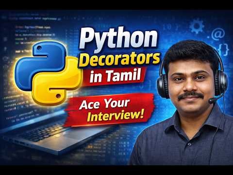Python Decorators in Tamil