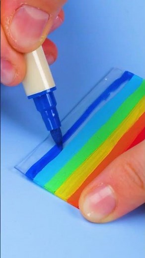 Make Your Own Cute Rainbow Cheese Toast! 🌈 Easy & Fun DIY 🧀