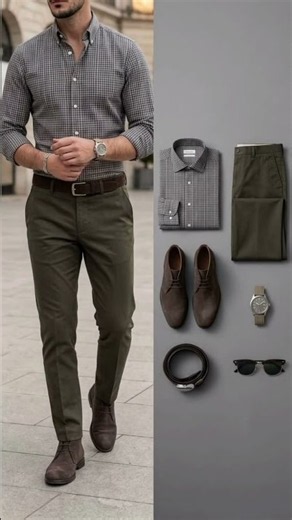 ​10 Best Shirt & Pant Color Combinations For Men 2026 Men’s Smart Casual Outfit Ideas #stylishstyle