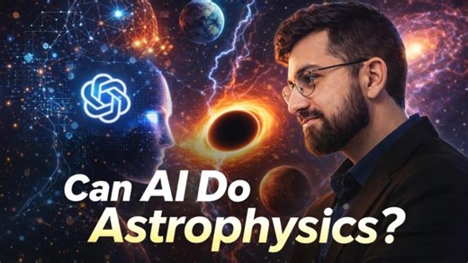 Can AI Do Astrophysics? [GPT vs. PhD] | David James PhD, PMP