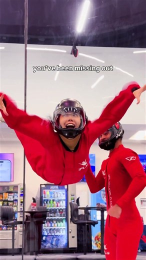 POV: you finally tried indoor skydiving and now you get the hype 🤝🔥