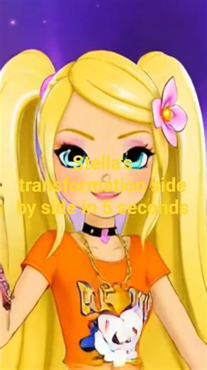 Stella transformation #winxclub #stella #transformation #shorts