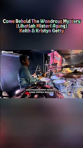 #Shorts - Playing "Come Behold The Wondrous Mystery"(Lihatlah Misteri Agung) by Keith&Kristyn Getty