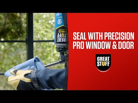How to Seal Windows and Doors with Great Stuff Pro™ Window & Door