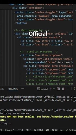 22/100 days Official website design challenge #webdesign #webdevelopment #100daysofcode