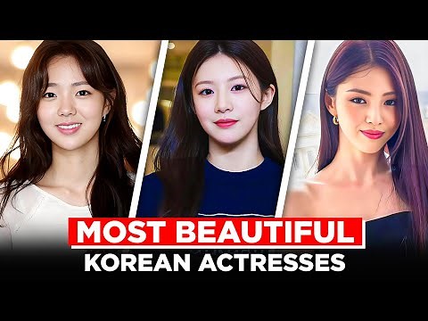 Most BEAUTIFUL Korean Actresses of 2024!