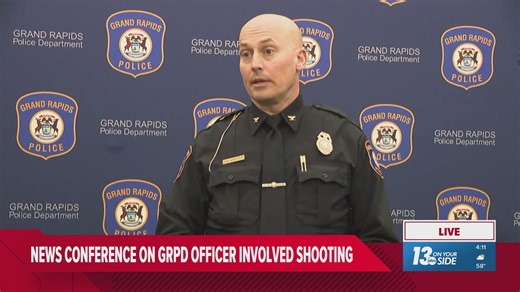 GRPD says 3 shots were fired in officer-involved shooting