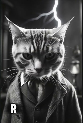 Frankenstein 1931 Reborn | #AIcreativity #ClassicsMatter #husky #cat